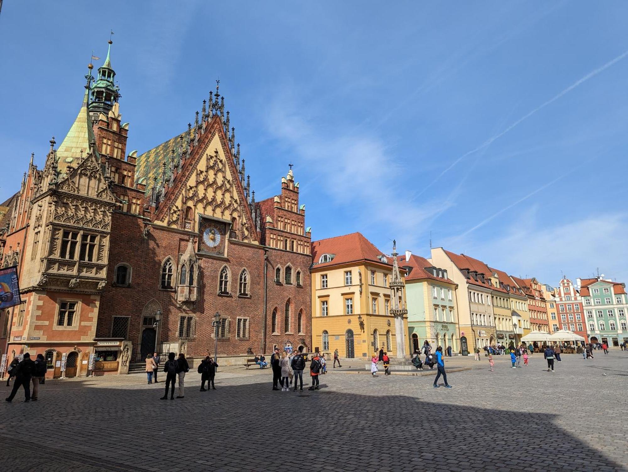 3-Bedroom Apt In Town Square Wrocław Exteriör bild